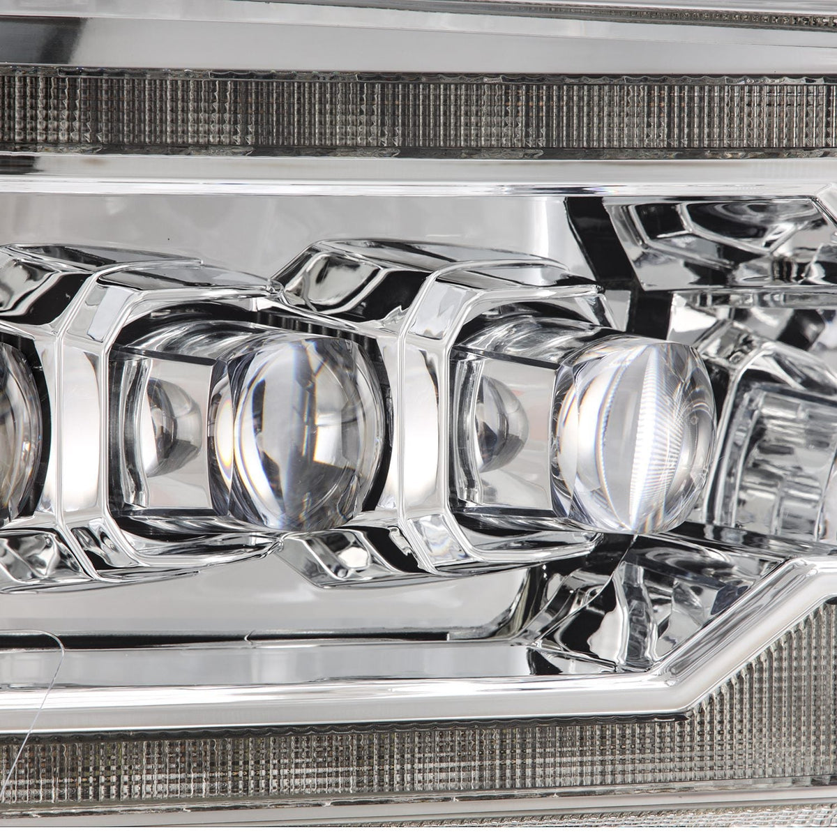 AlphaRex 09-18 Ram Truck (MK II 5th Gen 2500 Style) NOVA-Series LED Projector Headlights Chrome