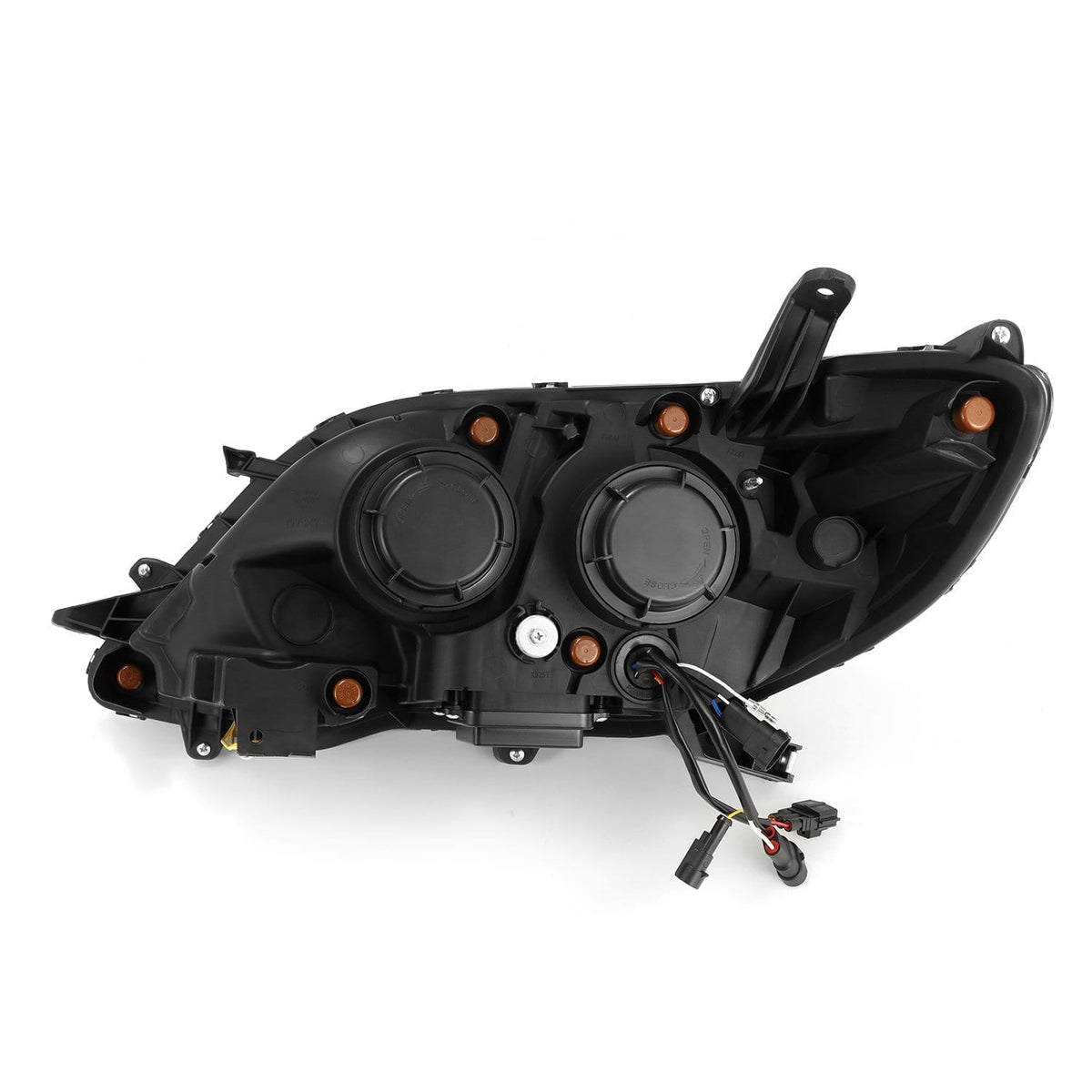 AlphaRex 11-20 Toyota Sienna PRO-Series Halogen Projector Headlights Black