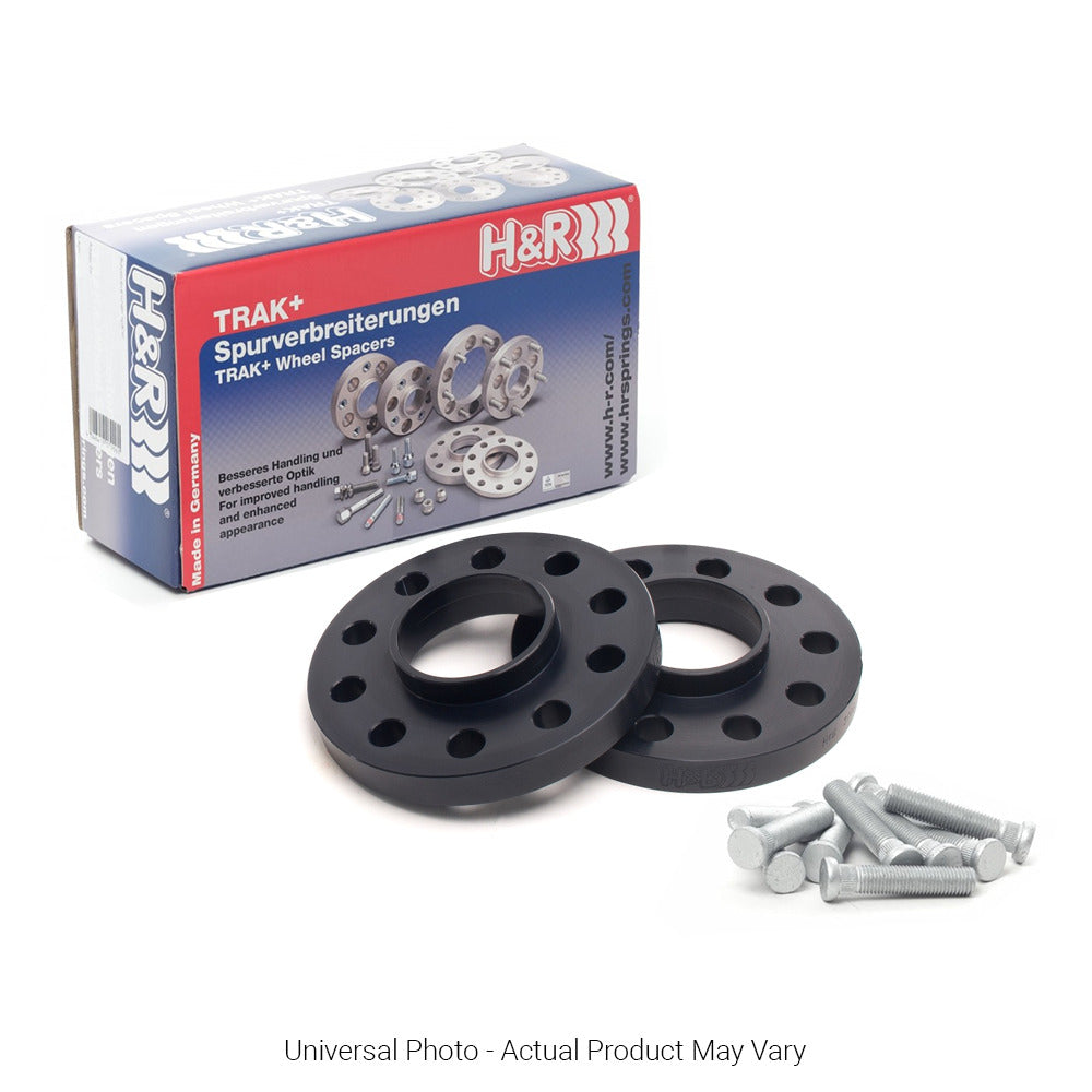 H&R Trak+ DRS-MZ Wheel Spacers PAIR 9mm Black M14x1.5, 43mm Long, Mercedes Ball, 17mm Head