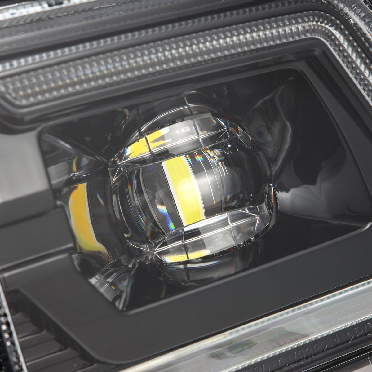 AlphaRex 19-23 Chevrolet Silverado 1500/20-23 Chevrolet Silverado 2500HD/3500HD DoubleTap Dual Color LED Projector Fog Lights