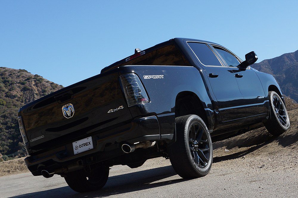 AlphaRex 19-24 Ram 1500 LUXX-Series LED Tail Lights Black