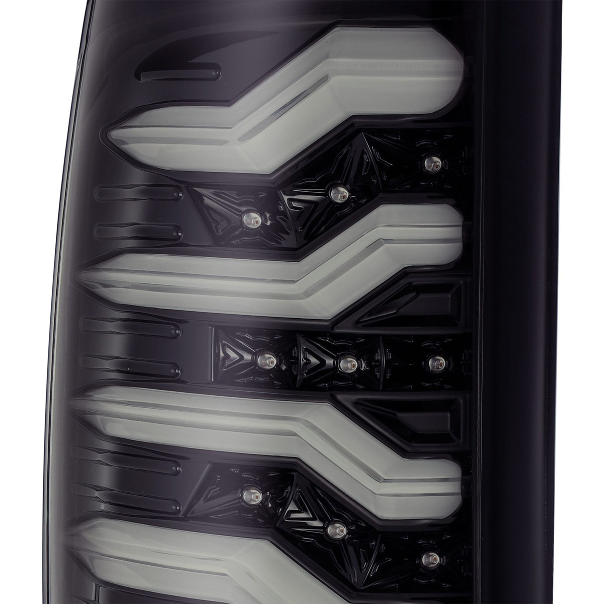 AlphaRex 19-24 Ram 2500/3500 PRO-Series LED Tail Lights Jet Black