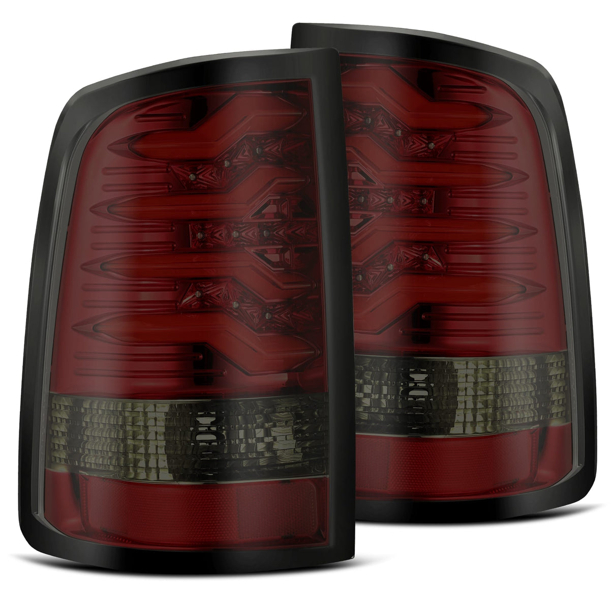 AlphaRex 19-24 Ram 2500/3500 PRO-Series LED Tail Lights Red Smoke