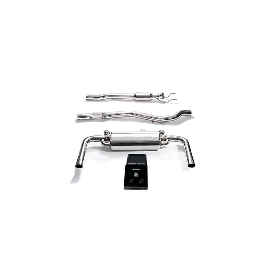 Armytrix Stainless Steel Valvetronic Cat Back Exhaust System Mercedes A35 AMG W177 19+ Sedan
