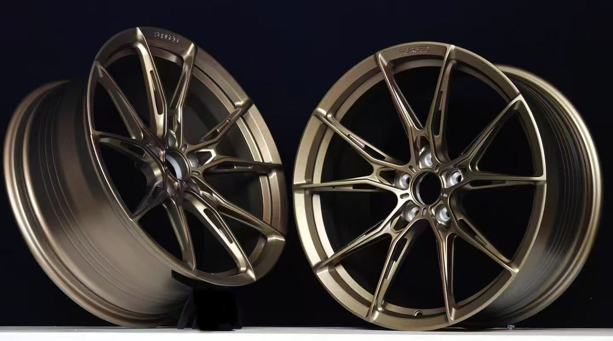 WheelWork Customs VORTEX-6 forged performance wheels, side profile view