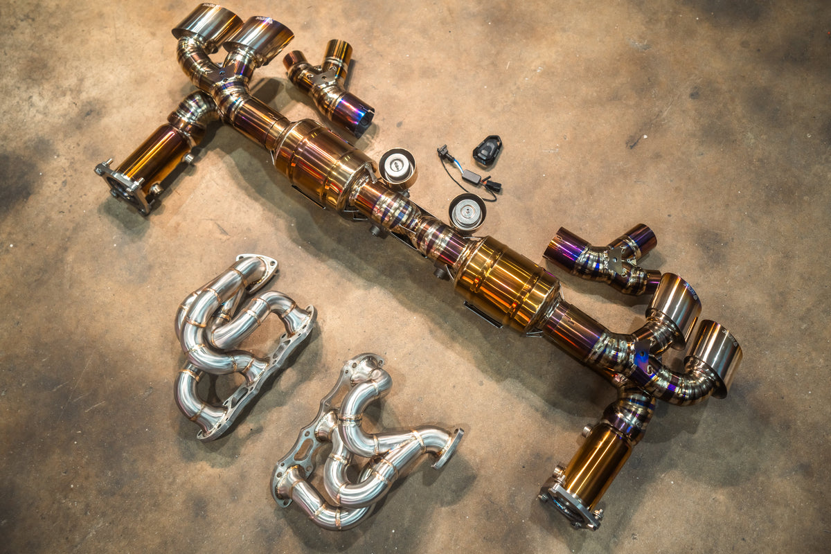 Valvetronic Designs Valvetronic Valved Race Exhaust System for Porsche 911 Turbo 991.1 / 991.2