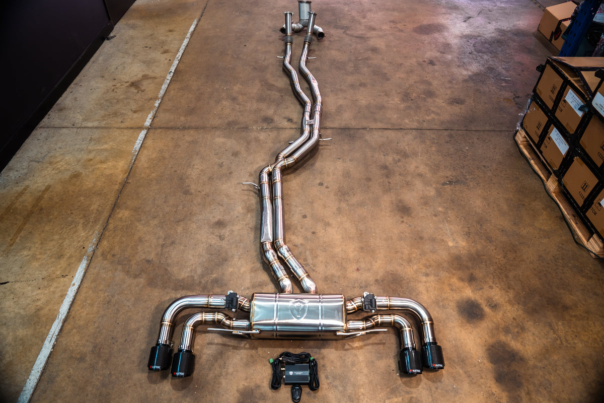 Valvetronic Designs Valved Sport Exhaust System for Porsche 9Y0 Cayenne