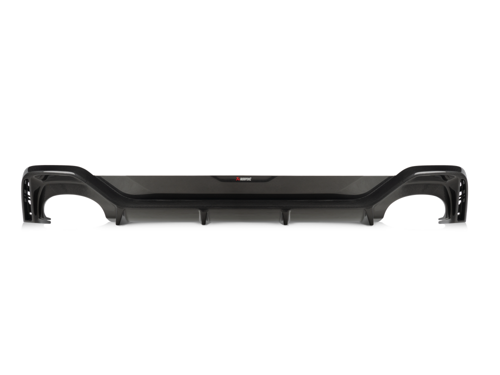 Akrapovic Rear Carbon Fibre Diffuser - Gloss for Audi RS6/RS7 (C8)
