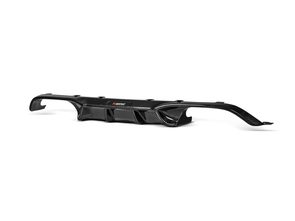 Akrapovic Rear Carbon Fibre Diffuser - Gloss for M3/M4 (F8X)