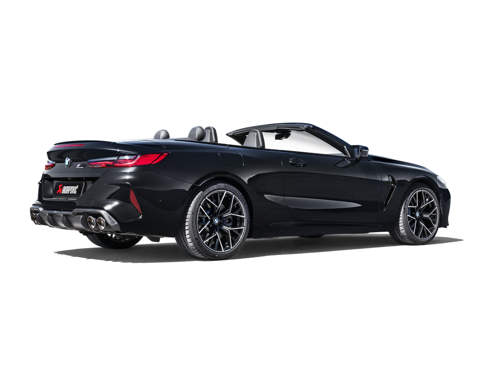 Akrapovic Rear Carbon Fibre Diffuser - Gloss for M8 (F91/F92)