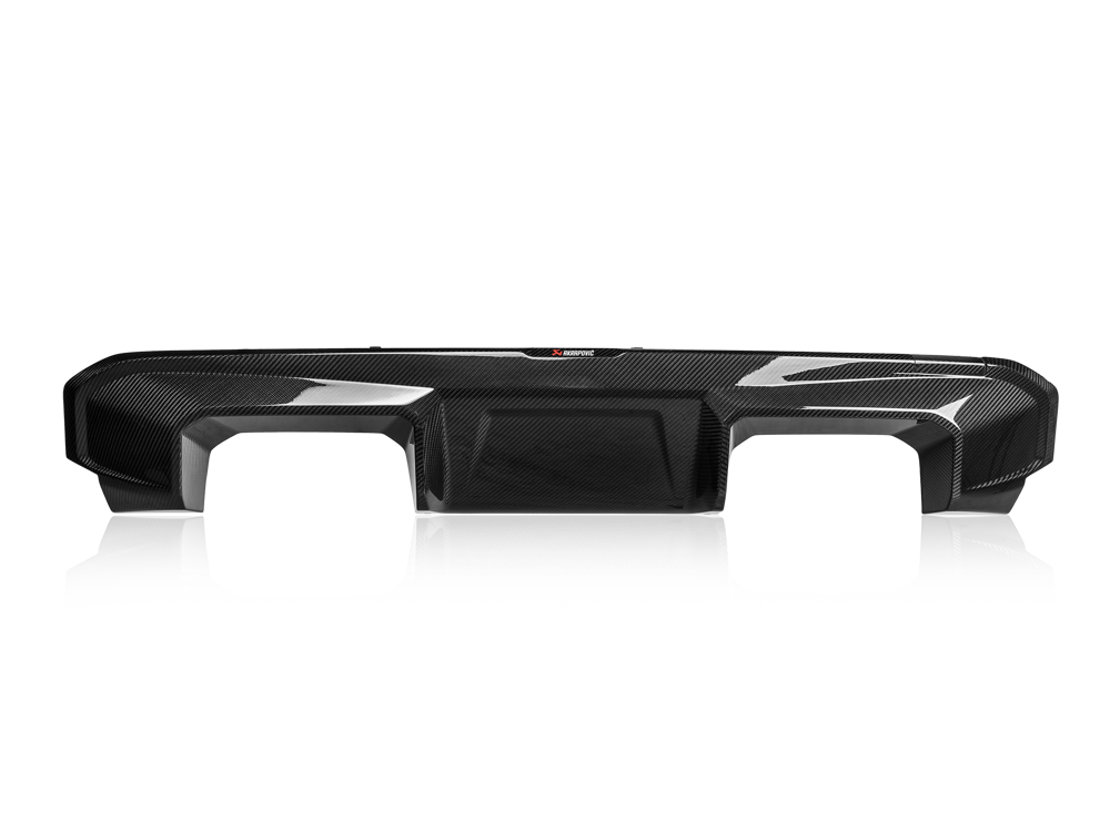 Akrapovic Rear Carbon Fibre Diffuser - Gloss for M3/M4 (G8X)