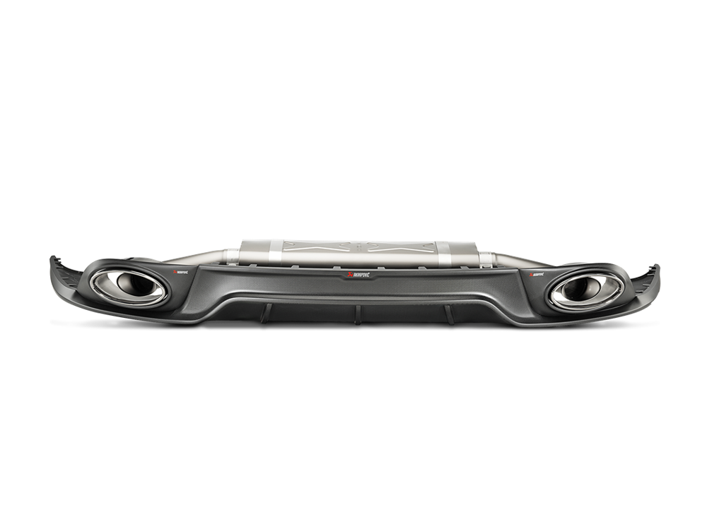 Akrapovic Rear Carbon Fibre Diffuser for Porsche 911 Turbo/Turbo S (991)