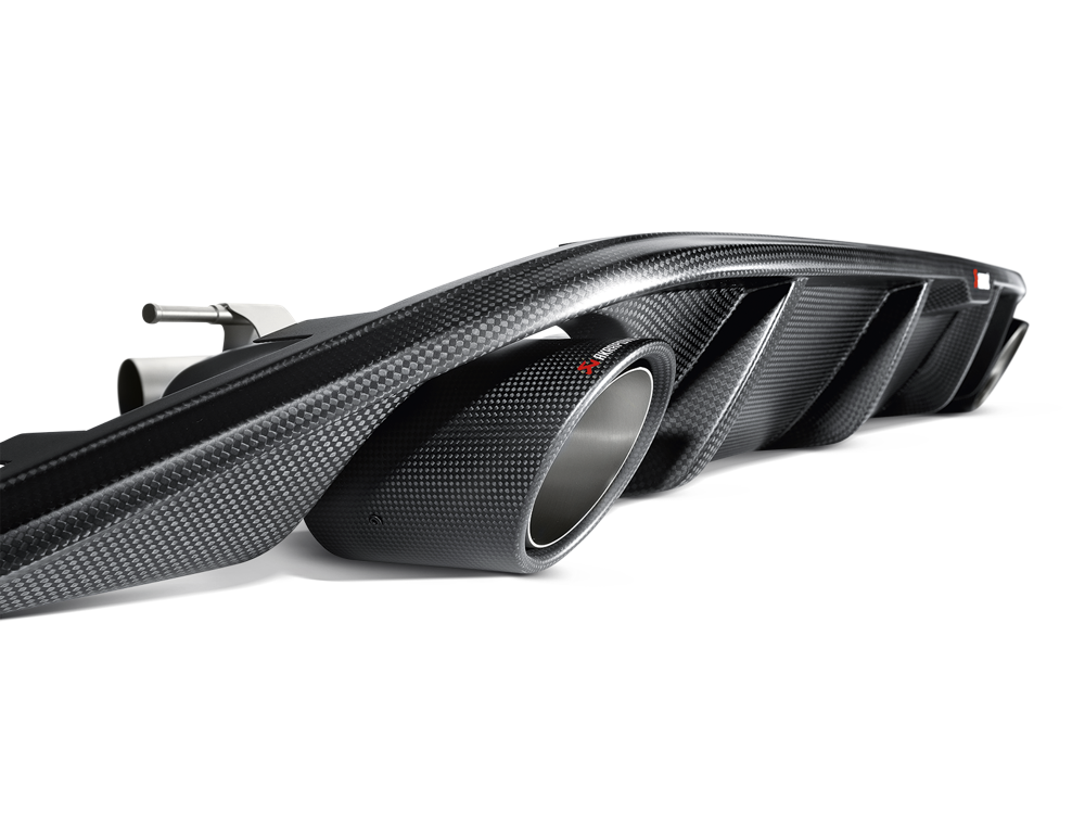Akrapovic Rear Carbon Fibre Diffuser for MK7 GTI