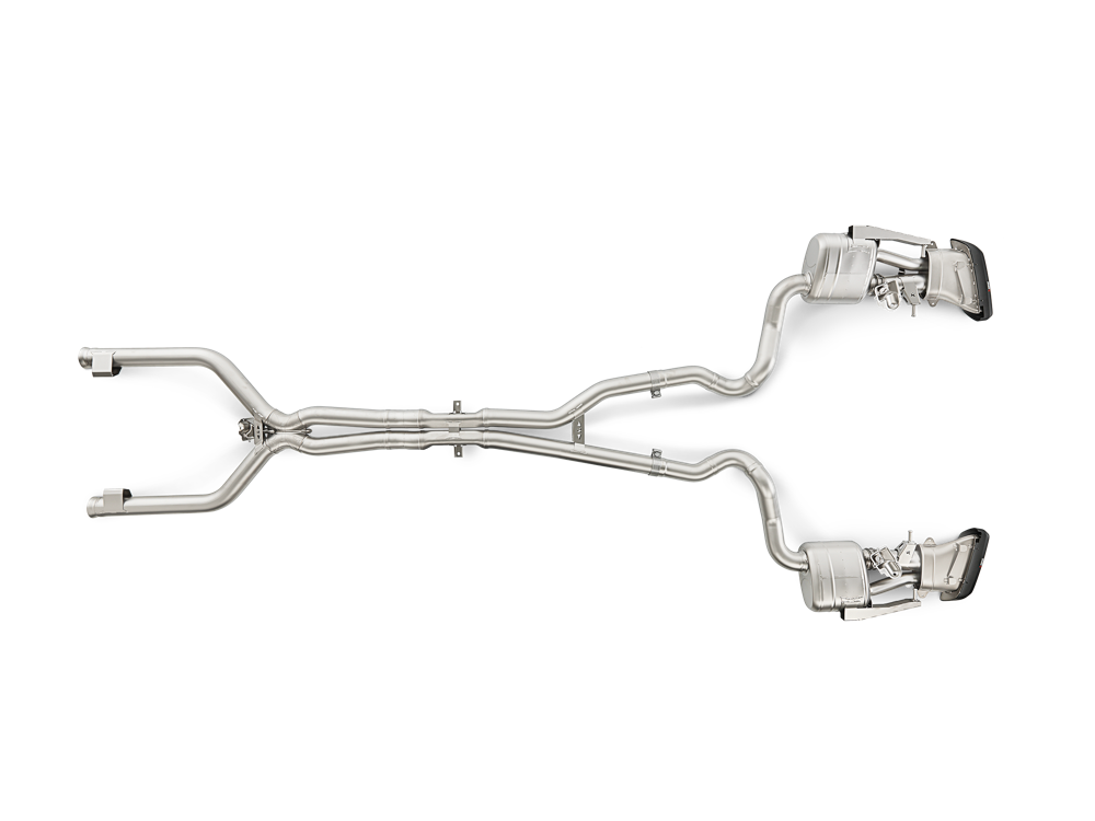 Akrapovic Evolution Link Pipe Set (Titanium) for Mercedes C63 (C205/S205/W205)