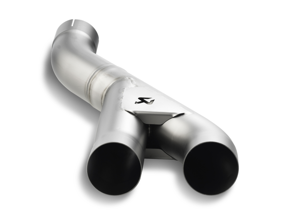 Akrapovic Link Pipe Set (Titanium) for Cayenne Diesel (Not S)