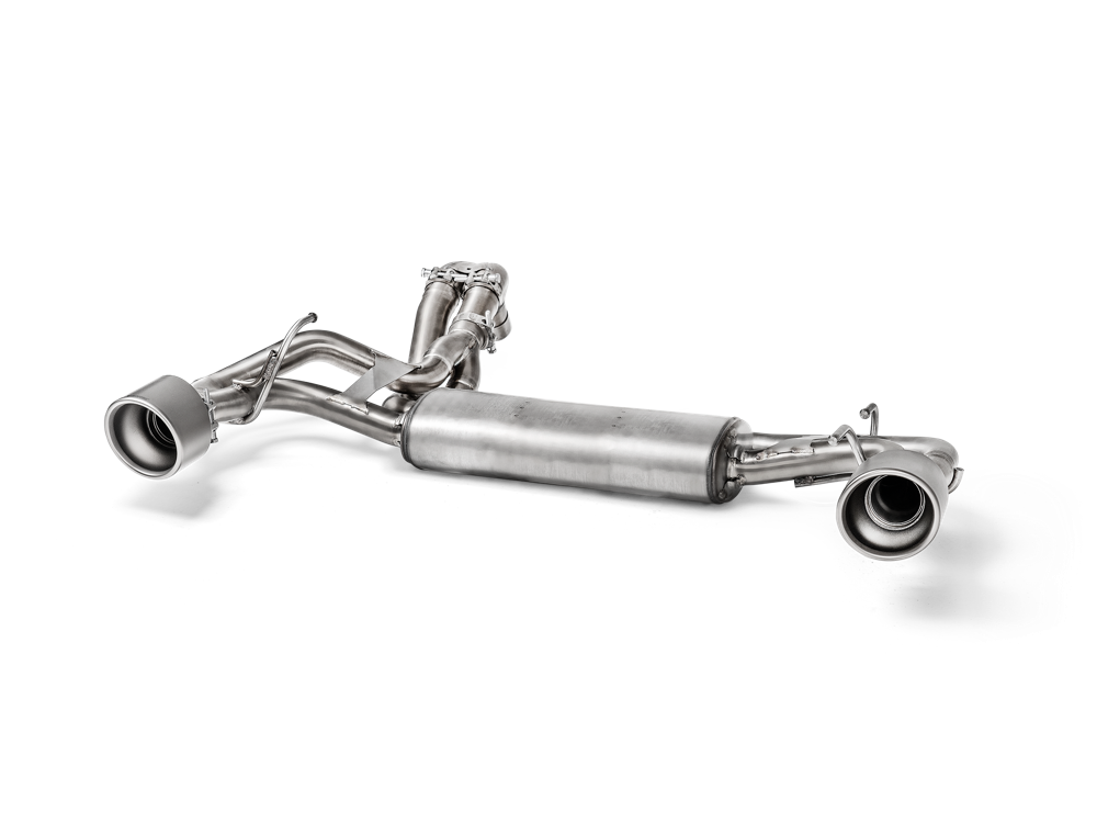 Akrapovic Slip-On Line (SS) for Abarth 595 Comp without TailPipes