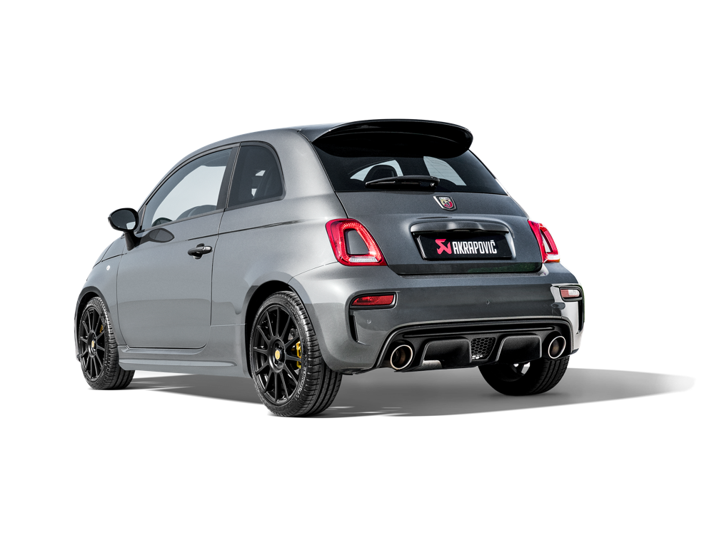 Akrapovic Slip-On Line (SS) for Abarth 595 Comp without TailPipes
