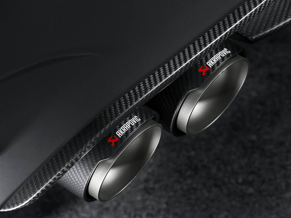 Akrapovic Carbon Tail Pipe Set for BMW M3 (F80)