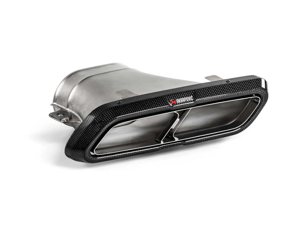 Akrapovic Carbon Tail Pipe Set - High Gloss for Mercedes E 63/E 63 S Sedan/Estate (W213/S213)