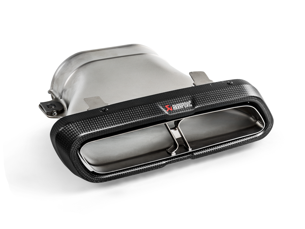 Akrapovic Carbon Tail Pipe Set - Matte for Mercedes E 63/E 63 S Sedan/Estate (W213/S213)