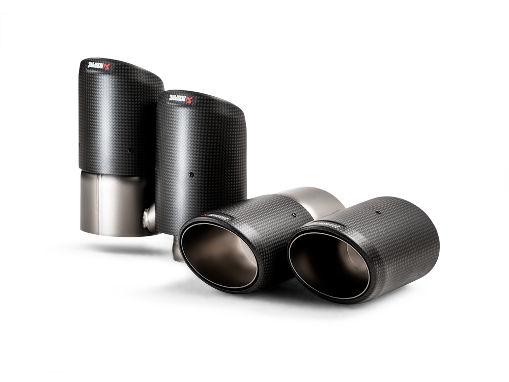 Akrapovic Carbon Tail Pipe Set for Porsche Cayenne / Coupe (536)
