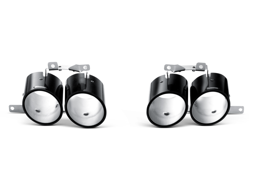 Akrapovic Carbon Tail Pipe Set for Lamborghini Gallardo LP 550-2 Coupe