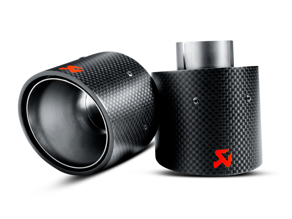 Akrapovic Carbon Tail Pipe Set for Mini Cooper S (R56) / Cooper S Cabrio (R57)