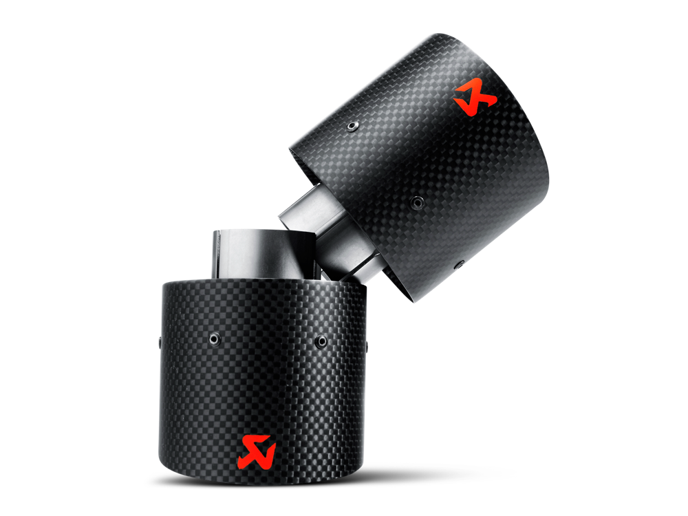 Akrapovic Carbon Tail Pipe Set for Mini Cooper S (R56) / Cooper S Cabrio (R57)