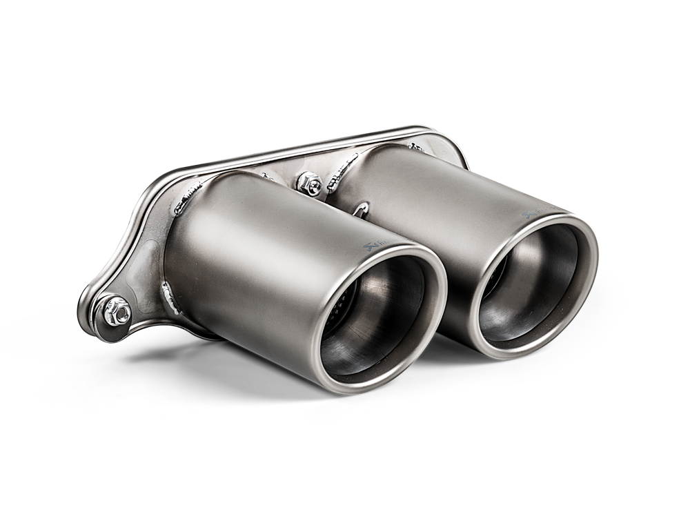 Akrapovic Titanium Tail Pipe Set for Porsche 911 GT3 (991)