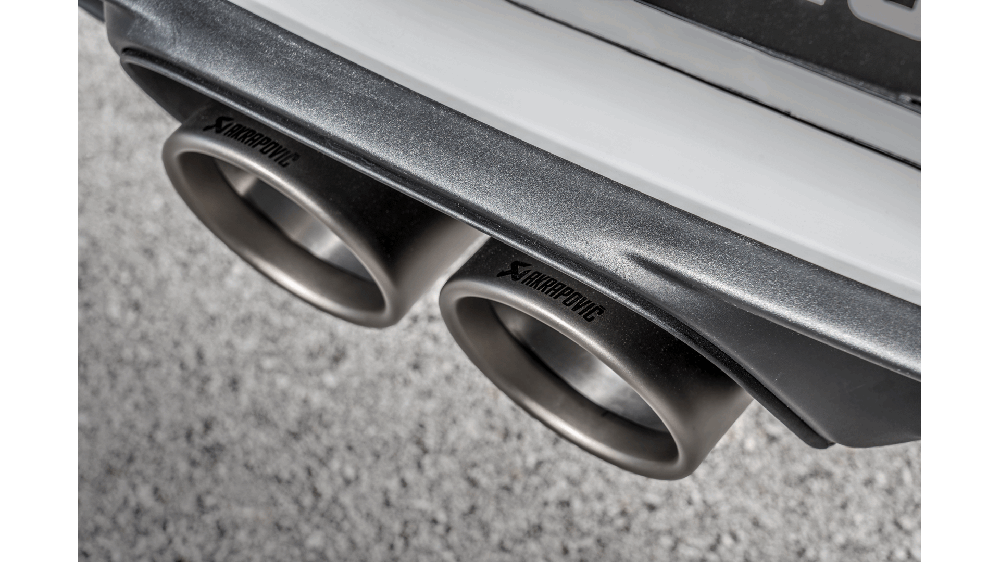 Akrapovic Titanium Tail Pipe Set for Porsche 911 GT3 (991)