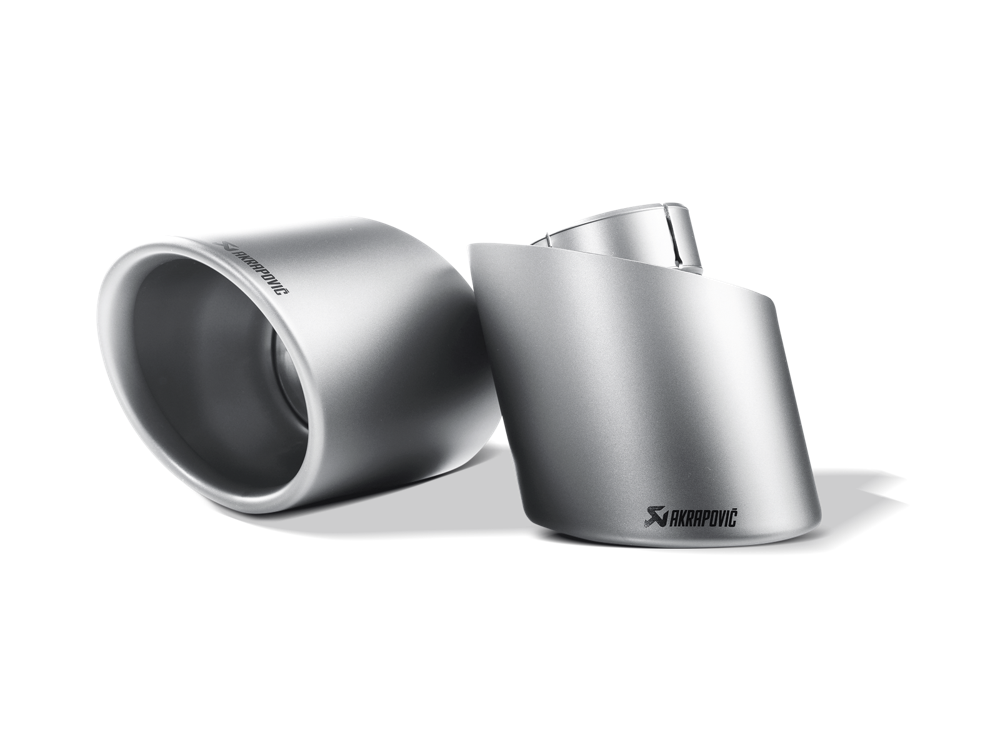 Akrapovic Titanium Tail Pipe Set for Abarth 500/500C