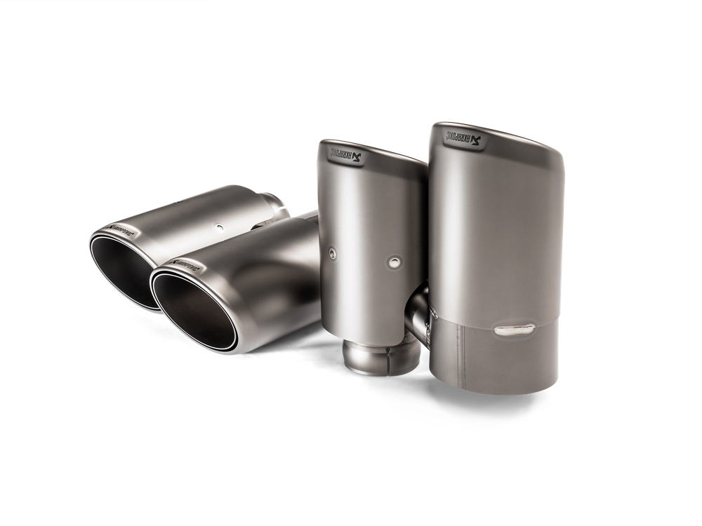 Akrapovic Titanium Tail Pipe Set for Porsche Cayenne / Coupe (536)