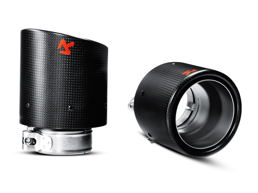 Akrapovic Carbon Tail Pipe Set for Volkswagen Golf (VI) GTD
