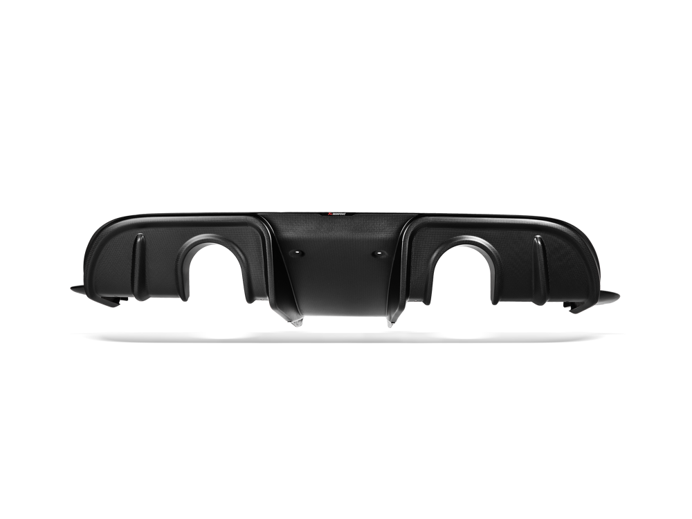 Akrapovic Rear Carbon Fibre Diffuser - Matte for Porsche 718 Cayman GT4 RS