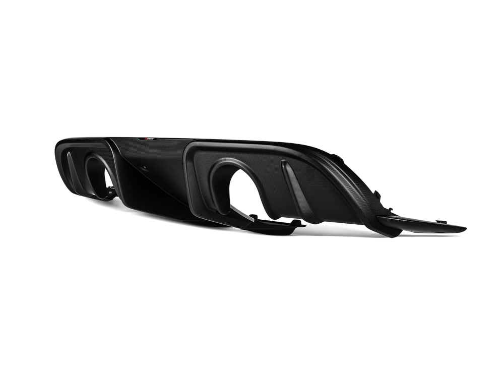 Akrapovic Rear Carbon Fibre Diffuser - Matte for Porsche 718 Cayman GT4 RS