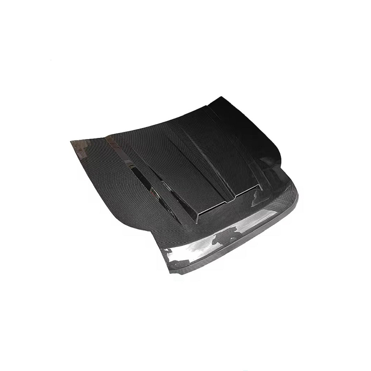 Vero Motorsport Land Rover Defender Style A dry carbon fibre bonnet, detail view