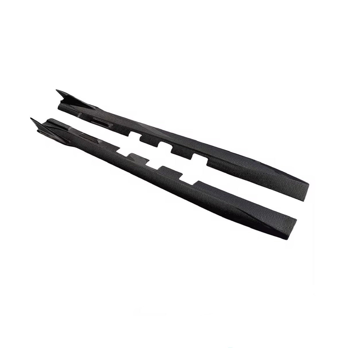 Vero Motorsport Toyota GR86 ZN8 carbon fibre side skirts, fitted view