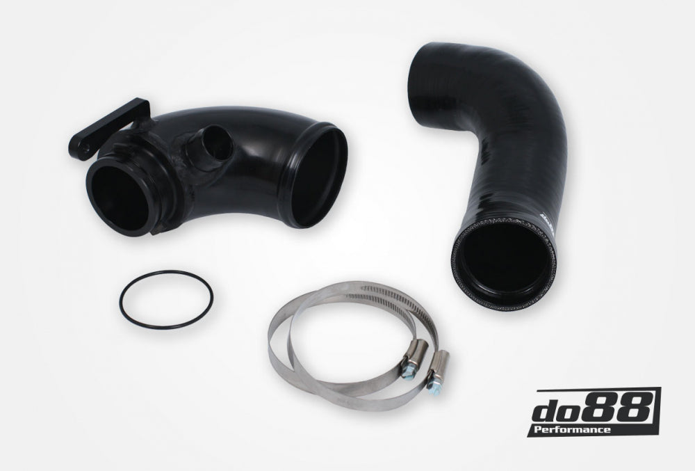 do88 do88 VAG 1.8/2.0 TSI (MQB) TURBO INLETPIPE, BLACK HOSE, OEM TURBO, OEM AIRBOX