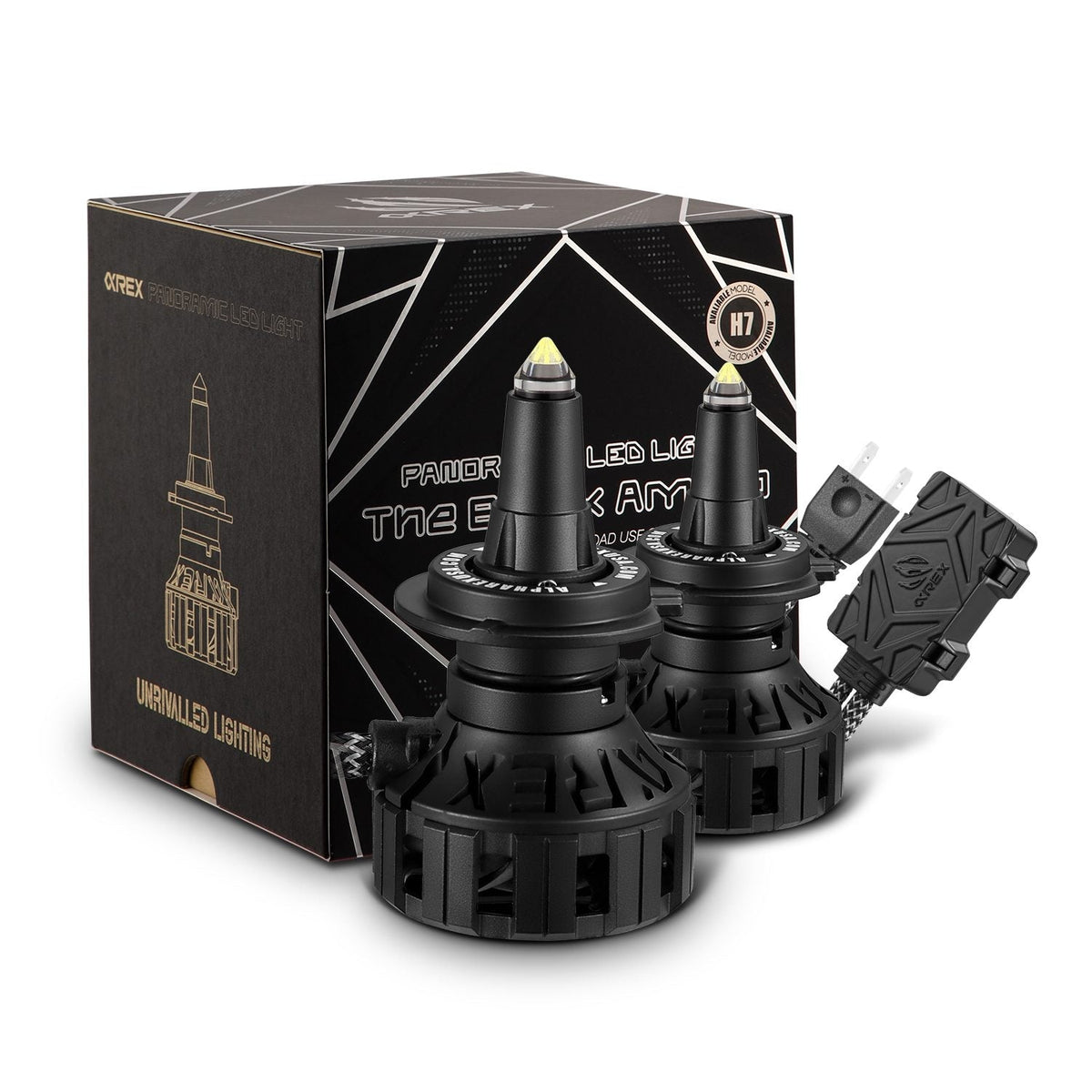 AlphaRex AlphaRex Black Ammo Panoramic LED light bulbs