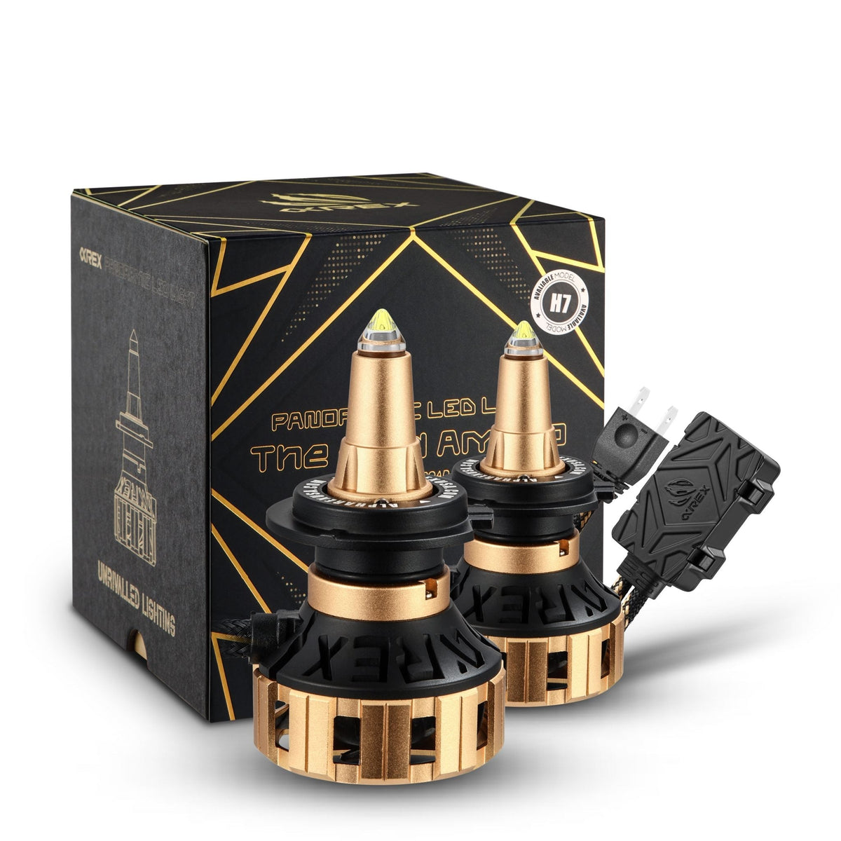 AlphaRex AlphaRex Gold Ammo Panoramic LED light bulbs