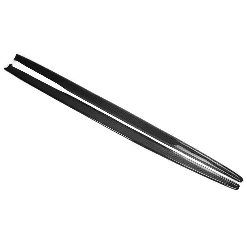 Vero Motorsport BMW 3 Series F30 F31 carbon fibre side skirts 2011-2019, fitted view