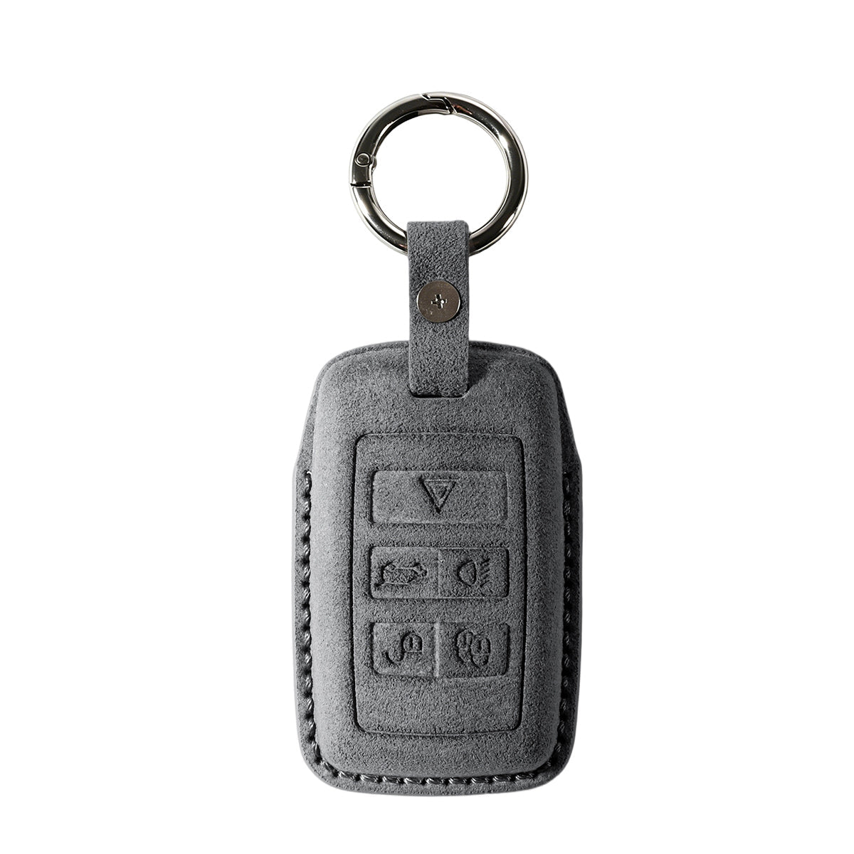 Vero Motorsport Jaguar Alcantara key cover Type B detail view