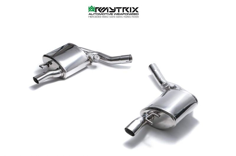 Armytrix Stainless Steel Valvetronic Cat Back Exhaust System Mercedes E200/E250/E300 W213 Saloon/Estate 16+