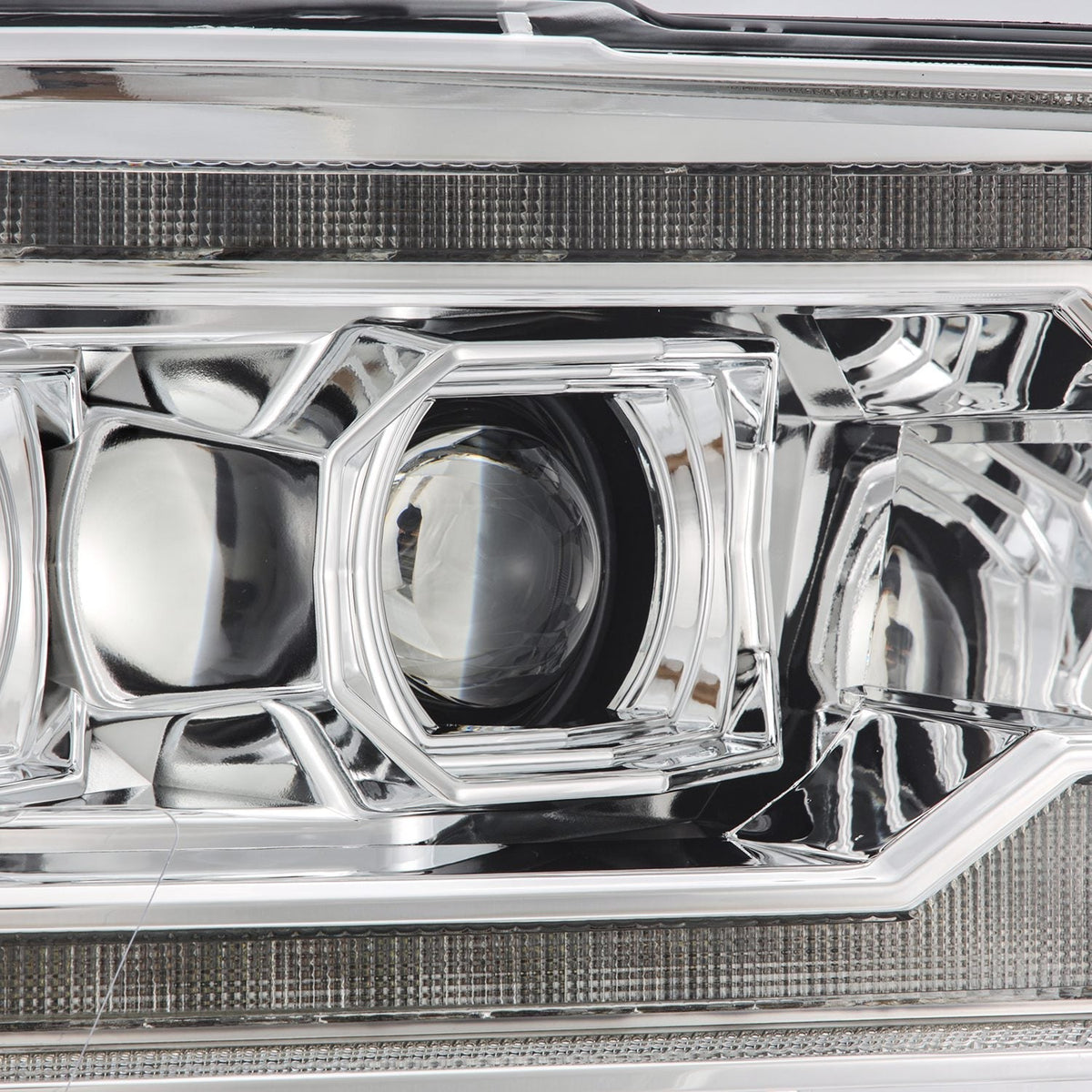 AlphaRex 09-18 Ram Truck (MK II 5th Gen 2500 Style) PRO-Series Halogen Projector Headlights Chrome