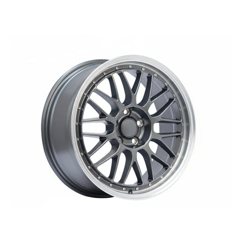 WWC 506 | LeMans Split-Spoke Flow-Form Wheel – Hyper Black Machine Lip