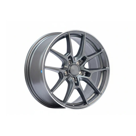 WWC G-Series – FlowForm Wheels – Hyper Black (Silver Finish)