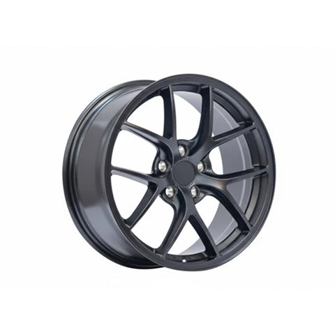 WWC 507 | 5-Split-Spoke Flow-Form Wheel – Matt Black
