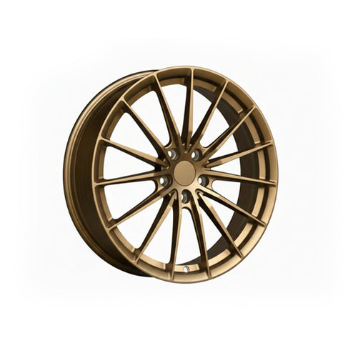 WWC 515 | 15-Spoke Flow-Form Wheel – Satin Bronze