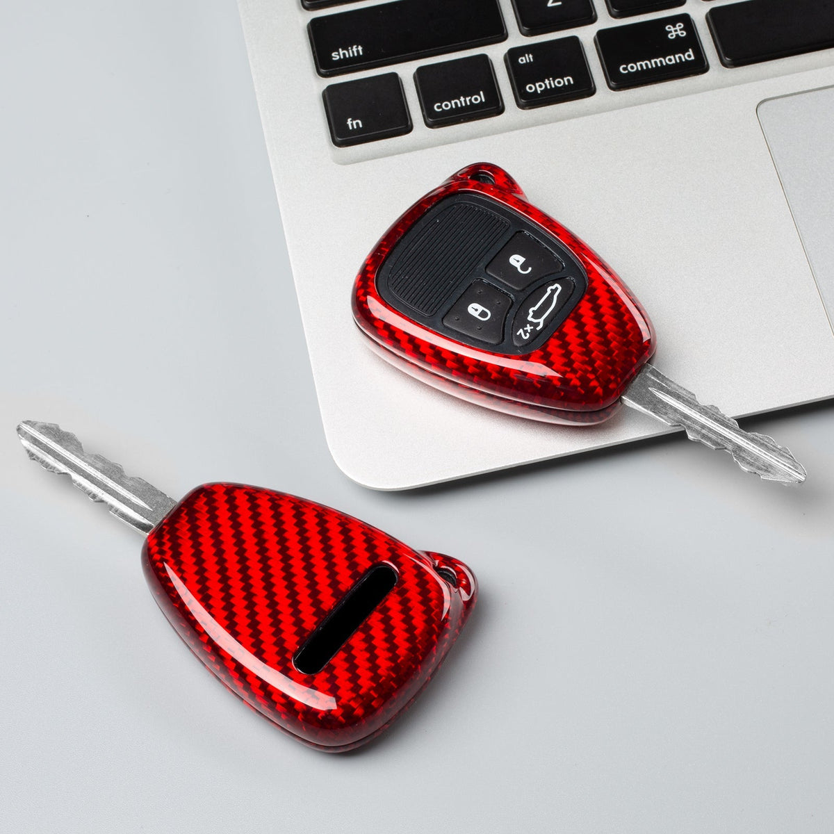 Vero Motorsport Dodge Avenger Charger carbon fibre key cover set view
