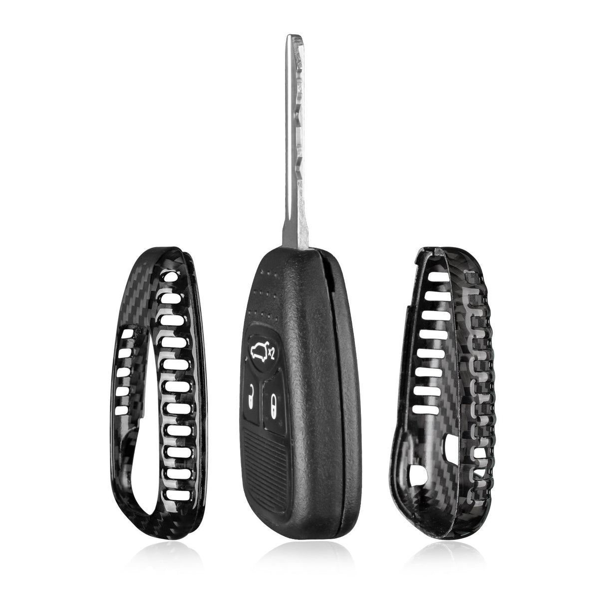 Vero Motorsport Dodge Avenger Charger carbon fibre key cover packaging view